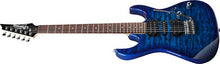 Load image into Gallery viewer, Ibanez GRX70QA Gio RG Series Electric Guitar - Transparent Blue Burst