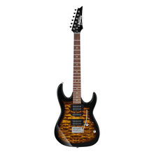 Load image into Gallery viewer, Ibanez GRX70QA Gio RG Series Electric Guitar - Sunburst