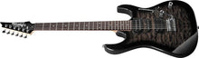 Load image into Gallery viewer, Ibanez GRX70QA Gio RG Series Electric Guitar - Transparent Black Sunburst