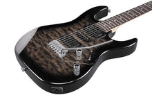 Load image into Gallery viewer, Ibanez GRX70QA Gio RG Series Electric Guitar - Transparent Black Sunburst