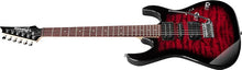 Load image into Gallery viewer, Ibanez GRX70QA Gio RG Series Electric Guitar - Transparent Reb Burst