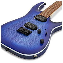Load image into Gallery viewer, Ibanez RGA42FM-BLF RGA Series Flamed Maple Top Electric Guitar - Blue Lagoon Burst