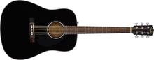 Load image into Gallery viewer, Fender Classic Design Dreadnought Acoustic Guitar - Black