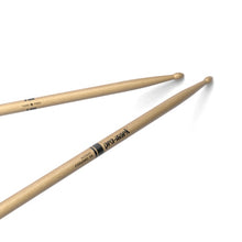 Load image into Gallery viewer, Promark Classic Forward 5A Hickory Drumstick w/ Oval Wood Tip - TX5AW