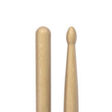 Load image into Gallery viewer, Promark Classic Forward 5A Hickory Drumstick w/ Oval Wood Tip - TX5AW