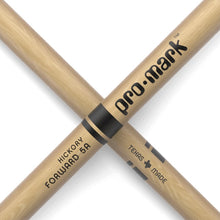 Load image into Gallery viewer, Promark Classic Forward 5A Hickory Drumstick w/ Oval Wood Tip - TX5AW
