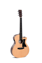 Load image into Gallery viewer, Sigma GMC-STE Electro Acoustic Cutaway Grand Auditorium Guitar - Natural