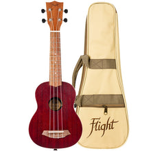 Load image into Gallery viewer, Flight NUS380 Gemstone Series Soprano Ukulele - Coral