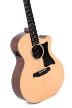 Load image into Gallery viewer, Sigma GMC-STE Electro Acoustic Cutaway Grand Auditorium Guitar - Natural