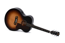 Load image into Gallery viewer, Sigma GJM-SGE Electro-Acoustic Grand Jumbo Guitar - Vintage Sunburst