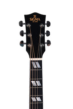 Load image into Gallery viewer, Sigma DM-SG5-BK SG Series Dreadnought Electro Acoustic Guitar w/ Gigbag - Black