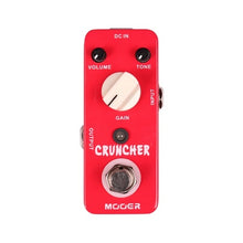 Load image into Gallery viewer, Mooer Cruncher Distortion Guitar Effects Pedal