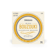 Load image into Gallery viewer, D'Addario 11-40 Phosphor Bronze Irish Bouzouki Strings - EJ81