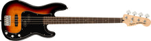 Load image into Gallery viewer, Squier Affinity Series PJ 4 String Electric Bass Pack - 3 Tone Sunburst