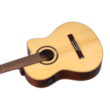 Load image into Gallery viewer, Ortega Performer Series 4/4 Electro-Acoustic Classical Guitar w/ Gigbag - Natural