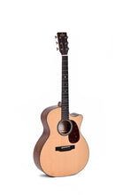 Load image into Gallery viewer, Sigma SGMC-10E Crossroad Series Grand Auditorium Cutaway Electro Acoustic Guitar w/Gigbag - Natural