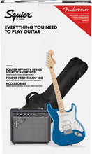 Load image into Gallery viewer, Squier Affinity Series HSS Stratocaster Pack- Lake Placid Blue