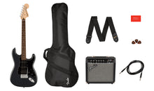 Load image into Gallery viewer, Squier Affinity Series HSS Stratocaster Pack - Charcoal Frost Metallic