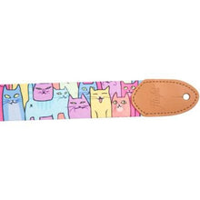 Load image into Gallery viewer, Flight Ukulele Strap - Kitty Pastel