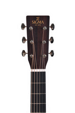Load image into Gallery viewer, Sigma SGMC-10E Crossroad Series Grand Auditorium Cutaway Electro Acoustic Guitar w/Gigbag - Natural