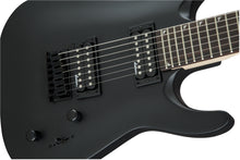 Load image into Gallery viewer, Jackson JS22-7 JS Series Dinky Arch Top 7 String Electric Guitar - Satin Black