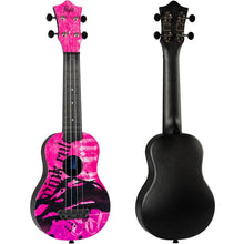 Load image into Gallery viewer, Flight Ultra Travel Soprano Ukulele - Pink Rules