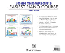 Load image into Gallery viewer, John Thompson's Easiest Piano Course Part 4