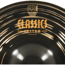 Load image into Gallery viewer, Meinl Classics Custom Dark Series 10” Dark Splash Cymbal - CC10DAS
