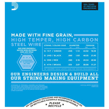 Load image into Gallery viewer, D'Addario XL 4-String Bass Strings 45-105 - EXL165