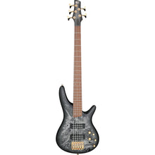 Load image into Gallery viewer, Ibanez SR305EDX 5 String Electric Bass Guitar - Black Ice Frozen Matte