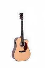 Load image into Gallery viewer, Sigma DMC-1E Cutaway Dreadnought Electro Acoustic Guitar - Natural