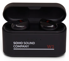 Load image into Gallery viewer, Soho W1 Wireless Earbuds with Power Bank - Black
