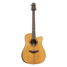 Load image into Gallery viewer, Crafter VL Series D22CE VVS Treatment Dreadnought Electro-Acoustic Guitar w/Gigbag - Natural