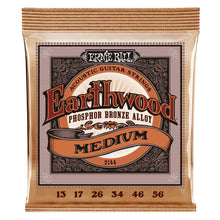 Load image into Gallery viewer, Ernie Ball Earthwood 13-56 Medium Phosphor Bronze Acoustic Guitar Strings