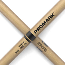 Load image into Gallery viewer, Promark Rebound 5A Hickory Drumsticks w/ Acorn Wood Tip - RBH565AW