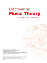 Load image into Gallery viewer, ABRSM Discovering Music Theory Grade 5