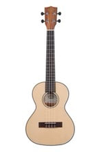 Load image into Gallery viewer, Kala Solid Spruce Top Travel Concert Ukulele - Natural