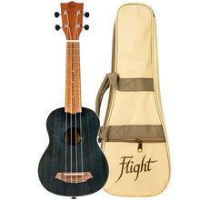 Load image into Gallery viewer, Flight NUS380 Gemstone Series Soprano Ukulele - Topaz