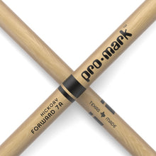 Load image into Gallery viewer, Promark Classic Forward 7A Hickory Drumstick w/ Oval Wood Tip - TX7AW