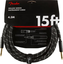 Load image into Gallery viewer, Fender Deluxe 15ft Tweed Instrument Cable