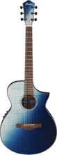 Load image into Gallery viewer, Ibanez AEWC32FM Electro-Acoustic Guitar - Indigo Sunset Fade High Gloss