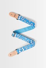 Load image into Gallery viewer, Kala Hibiscus Print Ukulele Strap - Blue