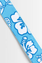 Load image into Gallery viewer, Kala Hibiscus Print Ukulele Strap - Blue