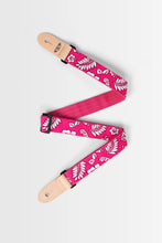 Load image into Gallery viewer, Kala Hibiscus Print Ukulele Strap - Pink