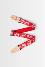 Load image into Gallery viewer, Kala Hibiscus Print Ukulele Strap - Red