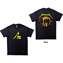 Load image into Gallery viewer, Metallica Unisex T-Shirt: 72 Seasons Strobes Photo (Black)