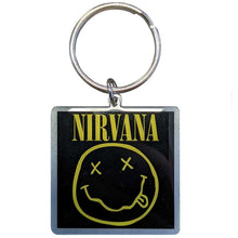 Load image into Gallery viewer, Nirvana Keychain: Happy Face Photo Print
