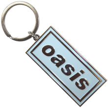 Load image into Gallery viewer, Oasis Keychain: Logo Sky Blue