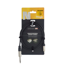 Load image into Gallery viewer, Stagg Professional 6.3mm Jack - 3.5mm Jack Audio Lead - Black