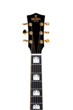 Load image into Gallery viewer, Sigma GJA-SG200 Grand Jumbo Electro Acoustic Guitar w/ Softshell Gigbag - Vintage Sunburst